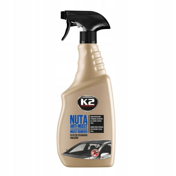 K2 NUTA ANTI-INSECT ŚRODEK DO USUWANIA OWADÓW Z SZYB LUSTEREK - 770 ML