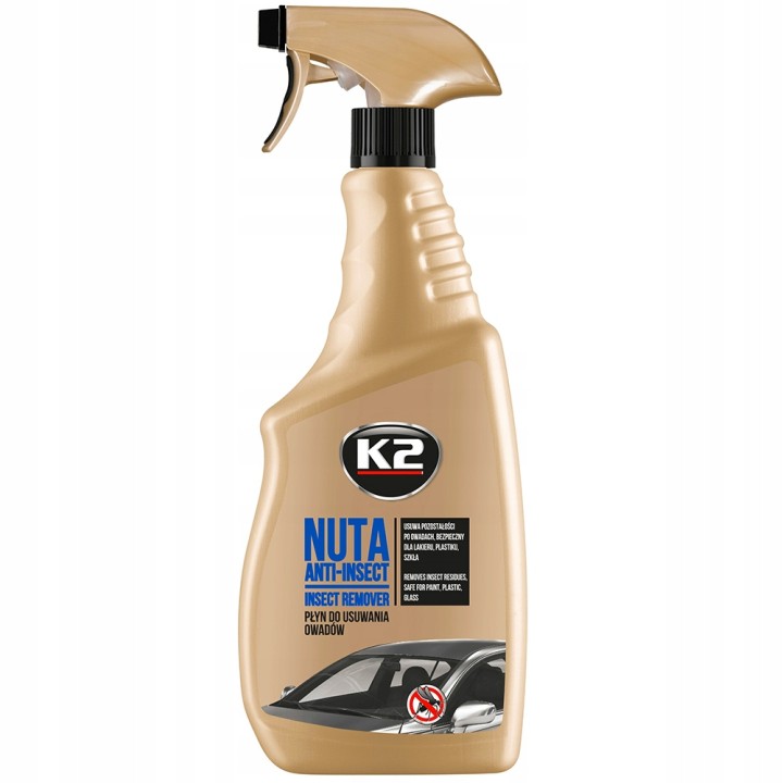 K2 NUTA ANTI-INSECT ŚRODEK DO USUWANIA OWADÓW Z SZYB LUSTEREK - 770 ML