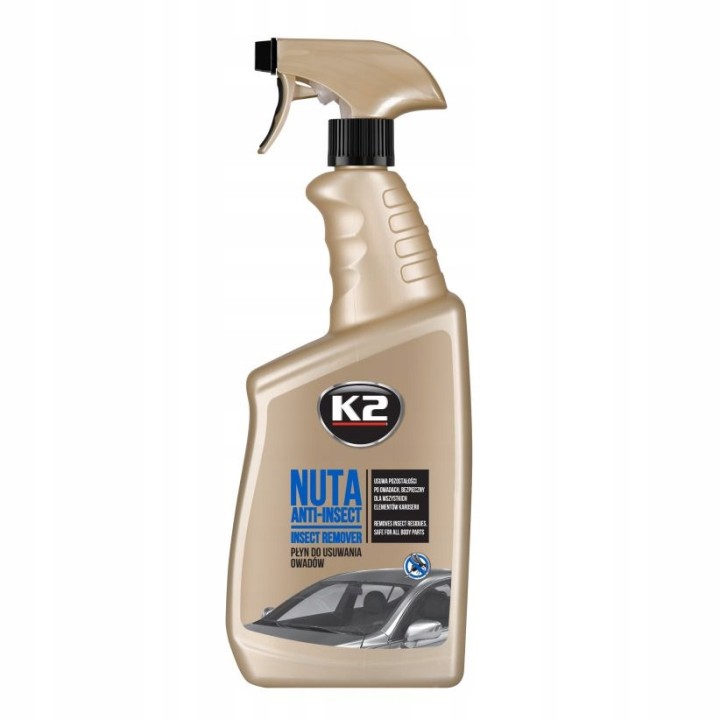 K2 NUTA ANTI-INSECT ŚRODEK DO USUWANIA OWADÓW Z SZYB LUSTEREK - 770 ML