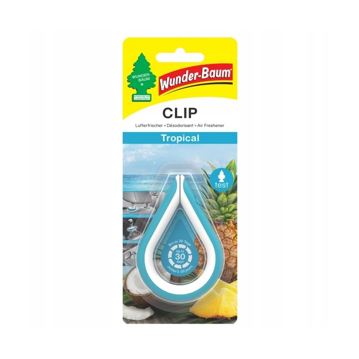 WUNDER-BAUM ZAPACH CLIP TROPICAL / WUNDER-BAUM