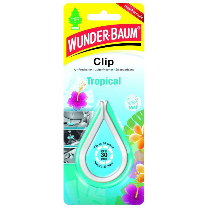 WUNDER-BAUM ZAPACH CLIP TROPICAL / WUNDER-BAUM