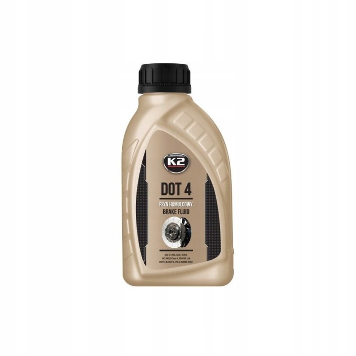 K2 DOT4 PŁYN HAMULCOWY 0,5 L