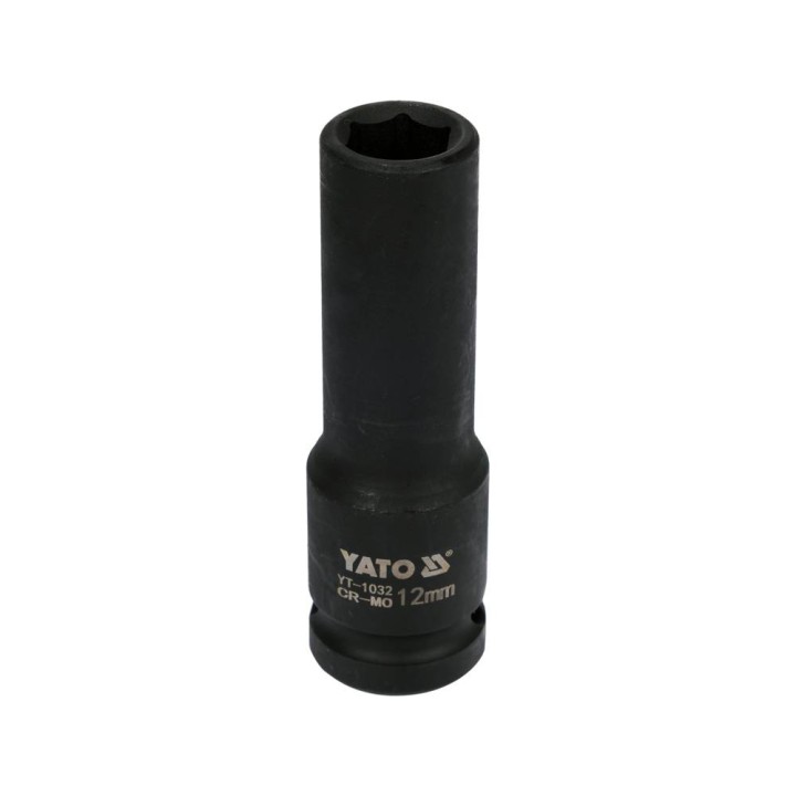 YATO NASADKA 1/2" UDAROWA 12 MM X 78 MM 6-KĄTNA DŁUGA
