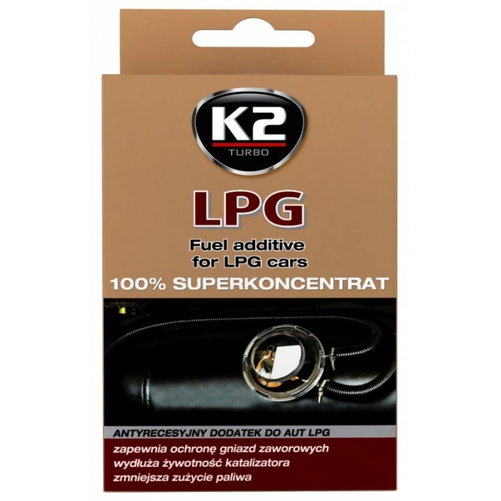 K2 Antyrecesyjny Dodatek do paliwa LPG 50ml