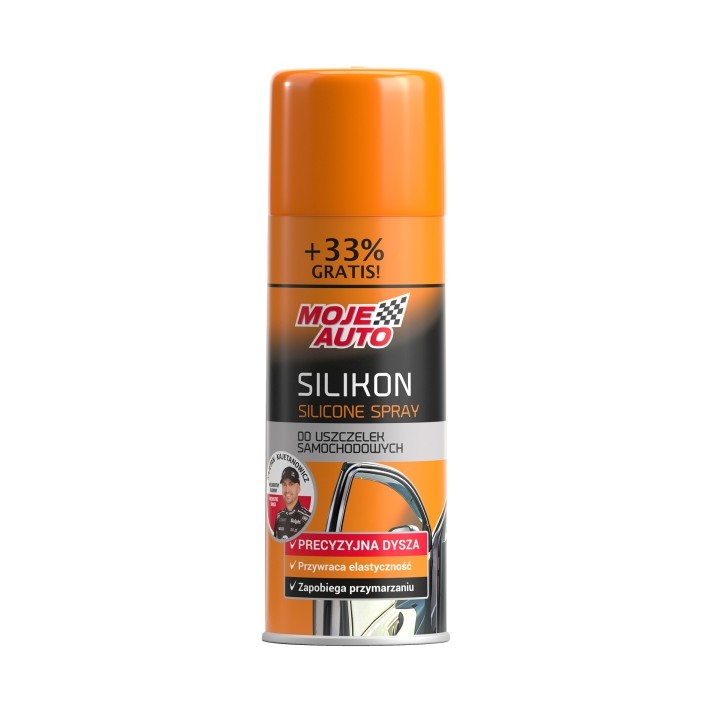 MOJE AUTO SILIKON DO USZCZELEK 400ML SPRAY / MOJE AUTO