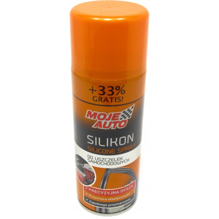 MOJE AUTO SILIKON DO USZCZELEK 400ML SPRAY / MOJE AUTO