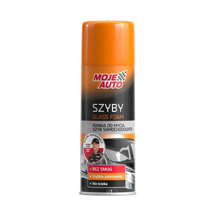 MOJE AUTO ŚRODEK DO CZYSZCZENIA SZYB 400ML (PIANKA) / MOJE AUTO