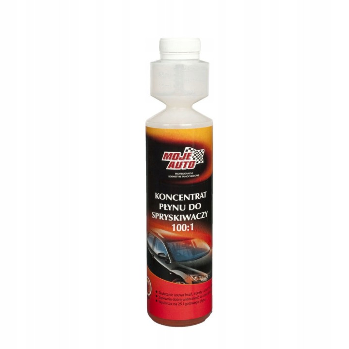 MOJE AUTO PŁYN DO SPRYSKIWACZY KONCENTRAT 250ML JABŁKO / MOJE AUTO