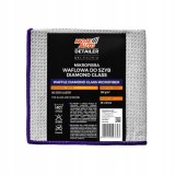 MOJE AUTO MIKROFIBRA WAFLOWA DO SZYB DIAMOND GLASS 370G/M² 40X40CM / SZARA