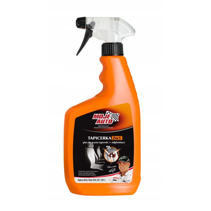 MOJE AUTO ŚRODEK DO CZYSZCZENIA TAPICERKI + ODPLAMIACZ 2W1 750ML / MOJE AUT