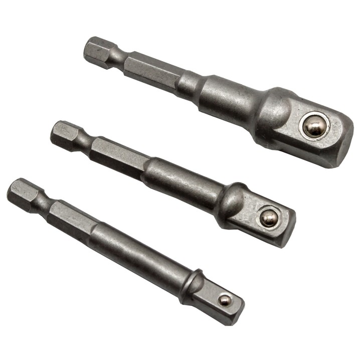 YATO ADAPTERY HEX DO NASADEK-1/4, 3/8, 1/2
