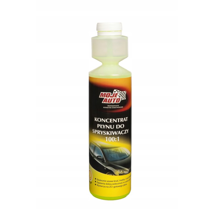 MOJE AUTO PŁYN DO SPRYSKIWACZY KONCENTRAT 250ML CYTRYNA / MOJE AUTO