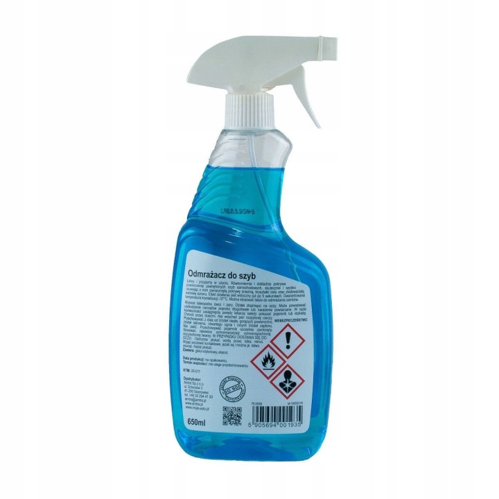 MOJE AUTO ODMRAŻACZ DO SZYB ATOMIZER 650ML / MOJE AUTO