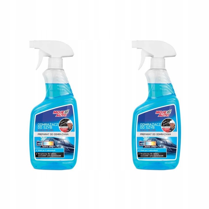 MOJE AUTO ODMRAŻACZ DO SZYB ATOMIZER 650ML / MOJE AUTO