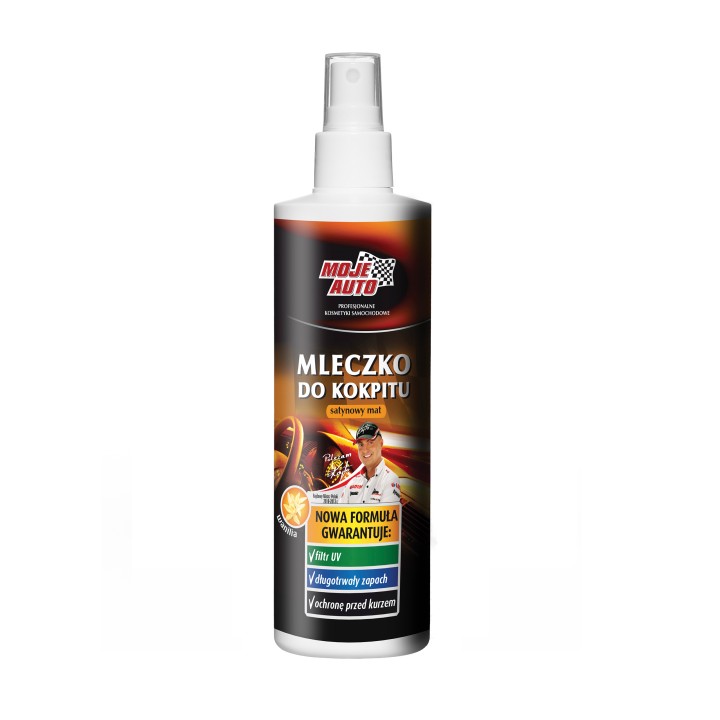 MOJE AUTO KOKPIT BŁYSZCZĄCY MLECZKO WANILIA 300ML / MOJE AUTO