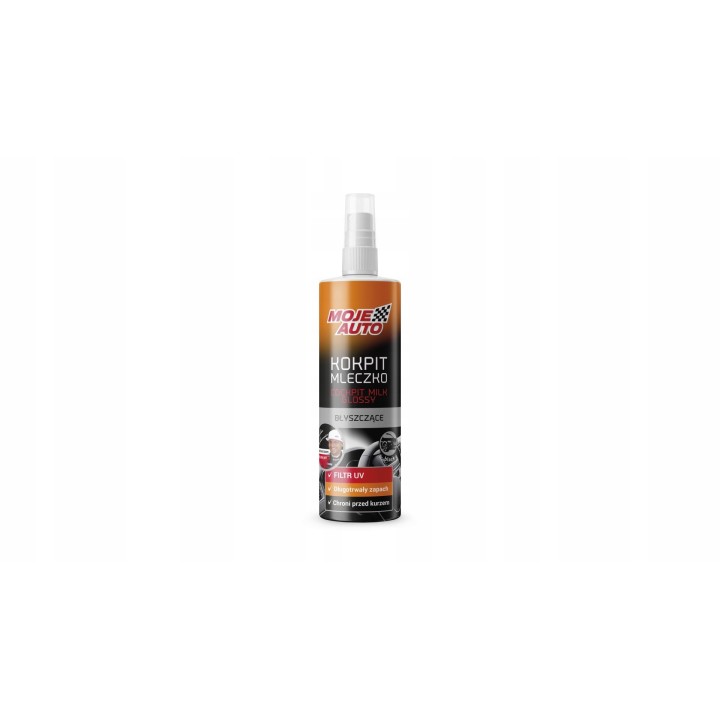 MOJE AUTO KOKPIT BŁYSZCZĄCY MLECZKO BLACK 300ML / MOJE AUTO