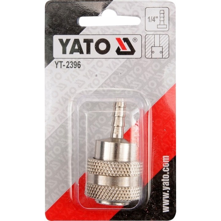 YATO SZYBKOZŁĄCZE GNIAZDO D NA WĄŻ 6MM