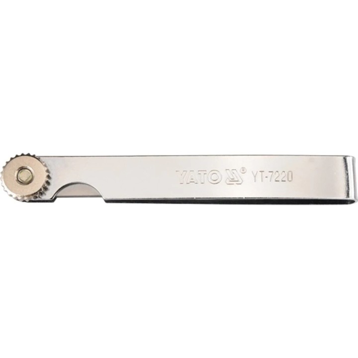 YATO SZCZELINOMIERZ 100MM 17LISTKÓW 0,02-1 MM
