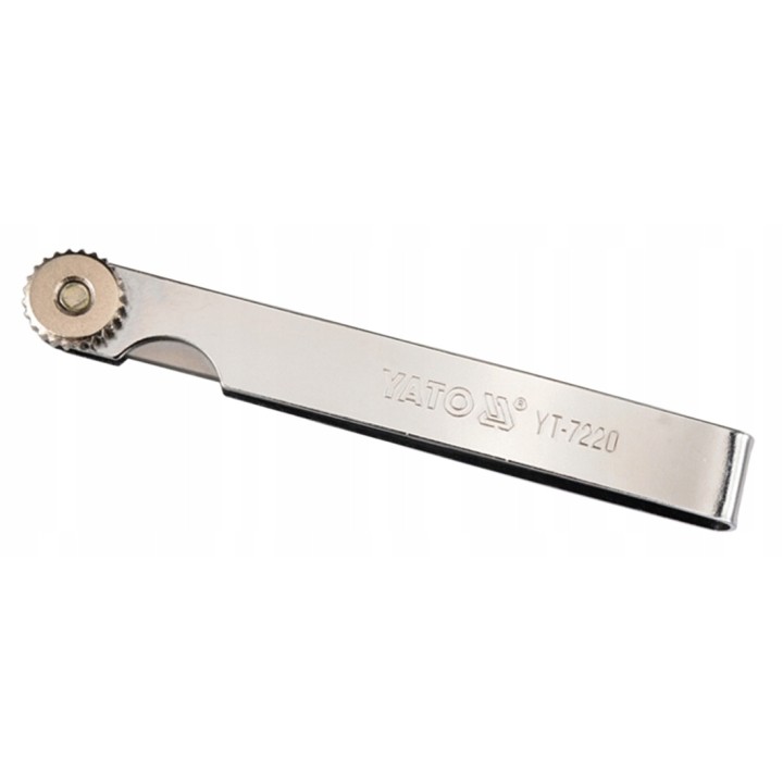 YATO SZCZELINOMIERZ 100MM 17LISTKÓW 0,02-1 MM