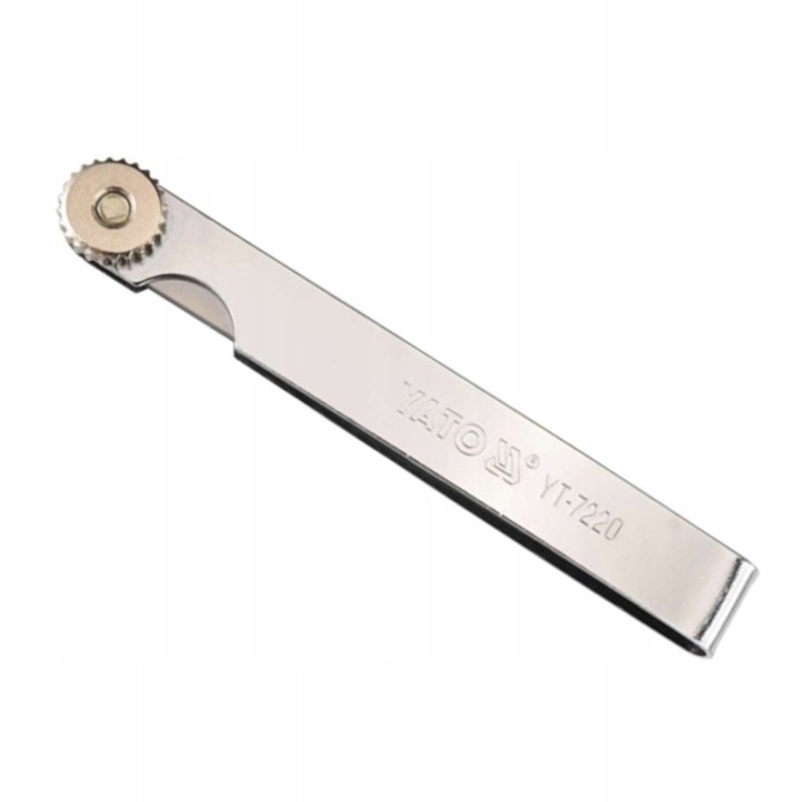 YATO SZCZELINOMIERZ 100MM 17LISTKÓW 0,02-1 MM