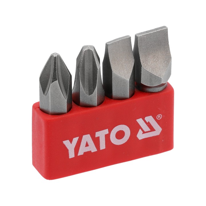 YATO KOŃCÓWKI WKRETAKOWE, UDAROWE, PH2, PH3, 8MM, 10MM