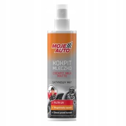MOJE AUTO KOKPIT MATOWY MLECZKO BLACK 300ML / MOJE AUTO