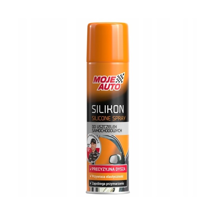 MOJE AUTO SILIKON DO USZCZELEK 200ML SPRAY / MOJE AUTO