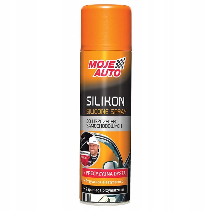 MOJE AUTO SILIKON DO USZCZELEK 200ML SPRAY / MOJE AUTO