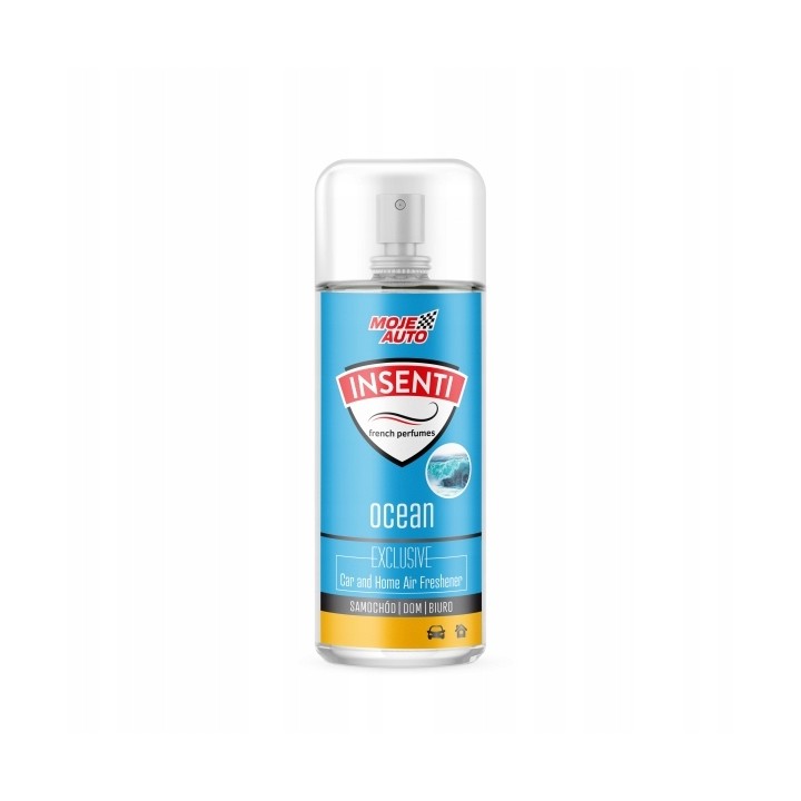MOJE AUTO ODŚWIEŻACZ POWIETRZA 50ML OCEAN INSENTI SPRAY / MOJE AUTO