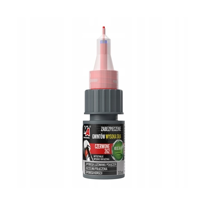 MOJE AUTO ZABEZPIECZENIE GWINTÓW SILNY 10ML CZERWONY - MOCNY MA262 / MA PR