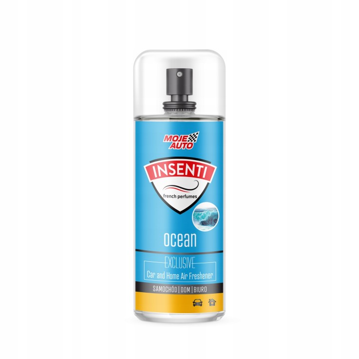 MOJE AUTO ODŚWIEŻACZ POWIETRZA 50ML OCEAN INSENTI SPRAY / MOJE AUTO