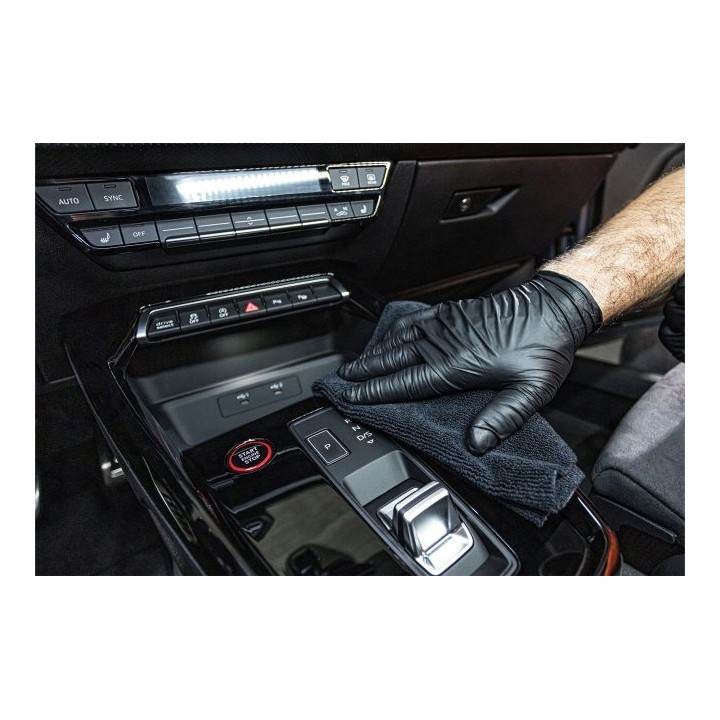 MOJE AUTO MIKROFIBRA APT BLACK (APC - ALL PURPOSE TOWEL) 370G/M² 40X40CM LA