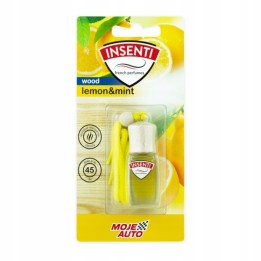 MOJE AUTO ZAPACH INSENTI WOOD BUTELECZKA 8ML LEMON&MINT BLISTER / MOJE AUTO