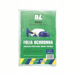 BOLL FOLIA OCHRONNA HDPE GRUBOŚĆ 0,007MM 4M X 12,5M (50 M2) / BOLL / KARTON