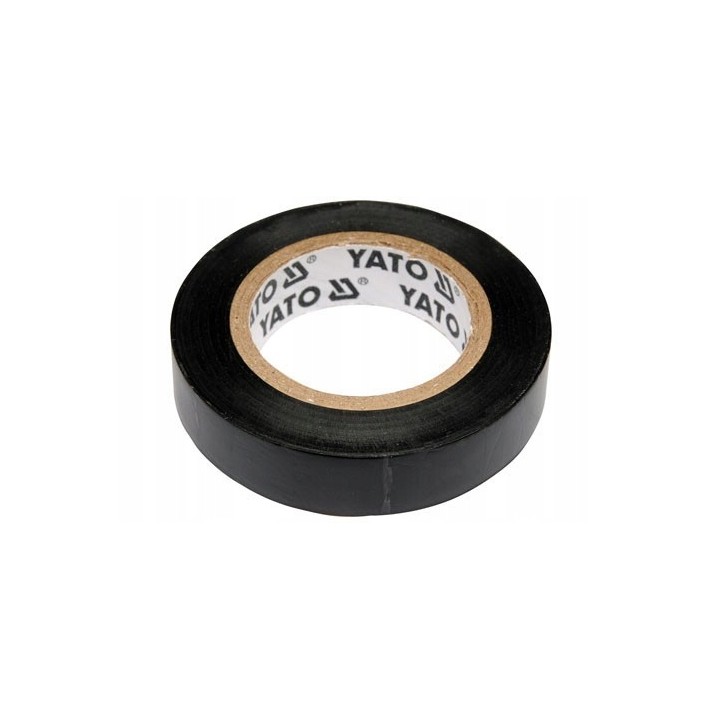 YATO TAŚMA ELEKTROIZOLACYJNA 25MMX20M CZARNA