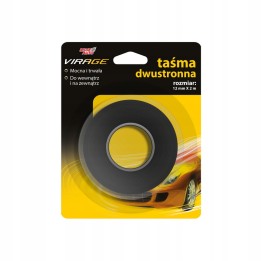 TAŚMA DWUSTRONNA 12MM X 2M MOJE AUTO VIRAGE