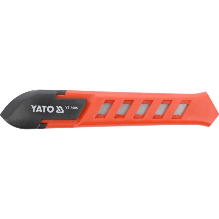 Nożyk z ostrzem łamanym Yato YT-7505 18 mm