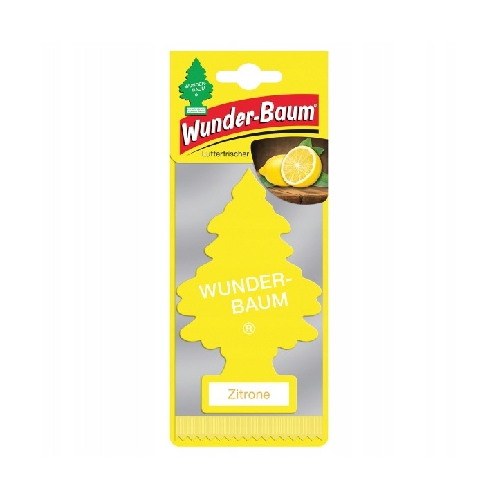 WUNDER-BAUM ZAPACH CHOINKA CYTRYNA / WUNDER-BAUM