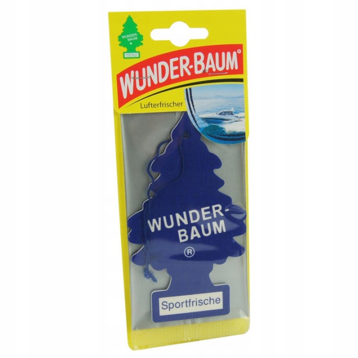 WUNDER-BAUM ZAPACH CHOINKA SPORT / WUNDER-BAUM