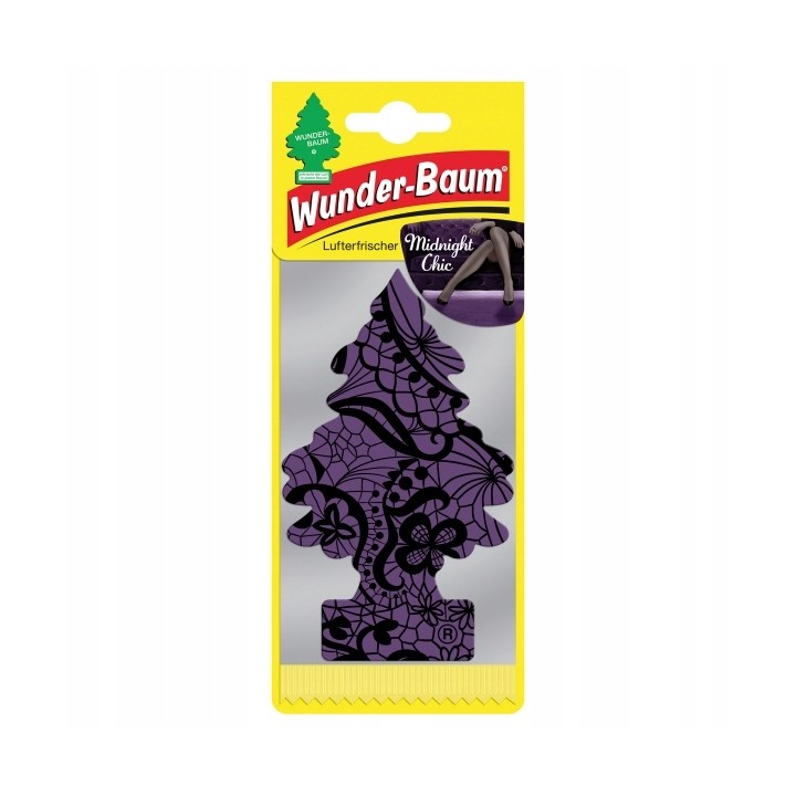 WUNDER-BAUM ZAPACH CHOINKA MIDNIGHT CHIC / WUNDER-BAUM