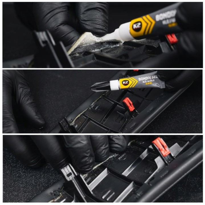 K2 SUPER GLUE KLEJ GĘSTY ŻEL, cyjanoakrylowy, błyskawiczny,MOCNY BONDIX GEL