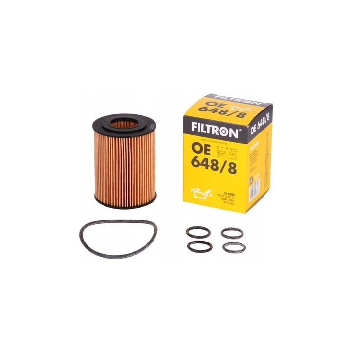 FILTR OLEJU CRUZE ASTRA J MERIVA B ZAFIRA B 1.7CDTI FILTRON OE648/8