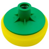 BOLL GĄBKA DO POLEROWANIA ŚR. 80MM / ŻÓŁTA / ŚREDNIO TWARDA / GWINT M14 / B
