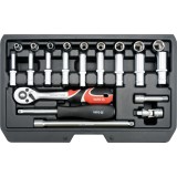 YATO ZESTAW NARZĘDZIOWY 1/4" 23CZ.