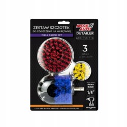 MOJE AUTO ZESTAW SZCZOTEK DO CZYSZCZENIA (3SZT.) / MOJE AUTO DETAILER