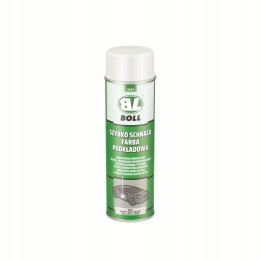 BOLL FARBA PODKŁADOWA 500ML SZYBKOSCHNĄCA AKRYLOWA W AEROZOLU BIAŁA / BOLL
