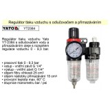YATO ZESPÓŁ FILTRUJĄCY REDUKTOR I SMAROWNICA 1/4, 25CM3