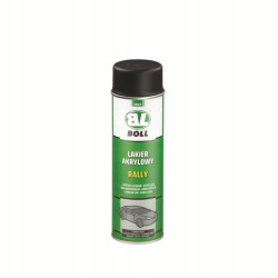 BOLL LAKIER AKRYLOWY 500ML W AEROZOLU MATOWY RALLY CZARNY / BOLL