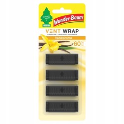 WUNDER-BAUM ZAPACH VENT WRAP VANILLA DO KRATEK NAWIEWÓW (4SZT.) / WUNDER BA