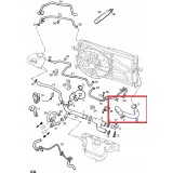 PRZEWÓD UKŁADU CHŁODZENIA ZAFIRA A ASTRA G 1.8 16V